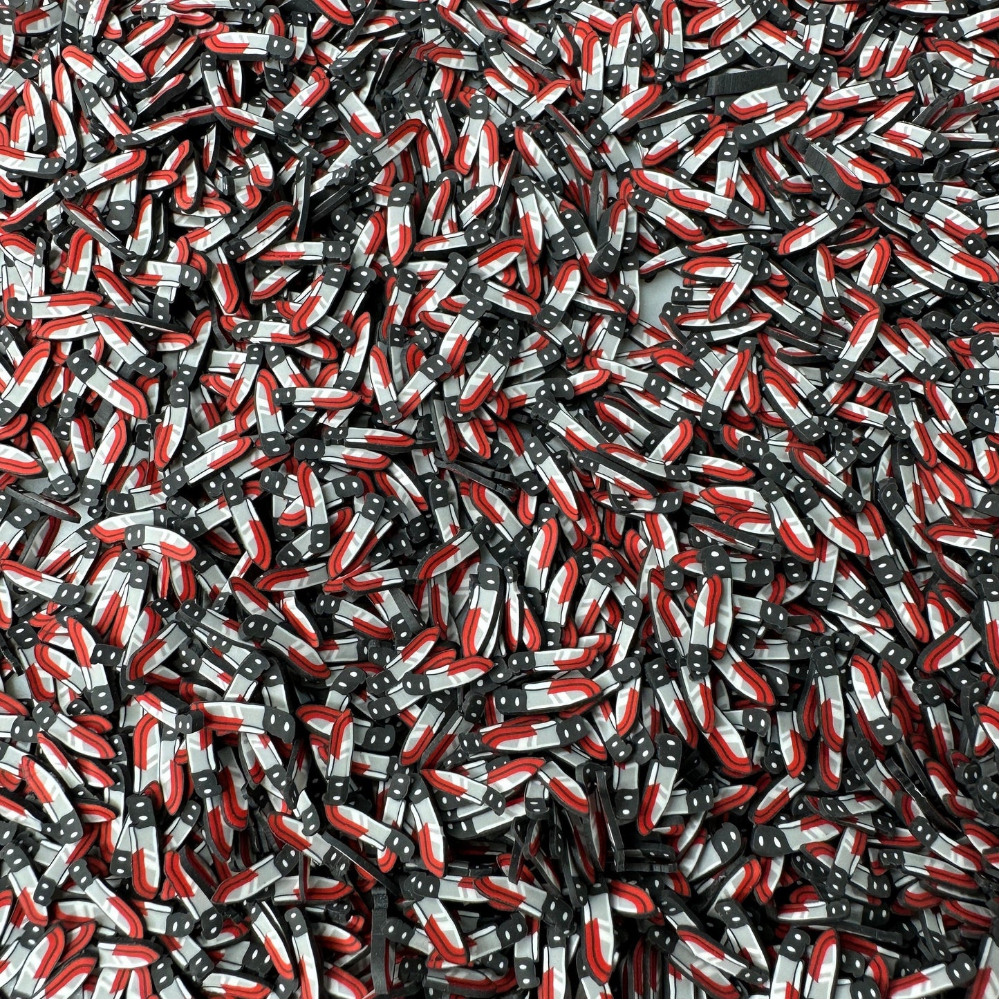 Bloody Knife, Halloween Polymer Clay Sprinkle (NOT EDIBLE,5MM/10MM) D2-17