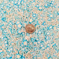 FAKE Blue Starry Sky Polymer Clay Sprinkle Mix (NOT EDIBLE) D37-03