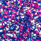 FAKE Bright Colorful Confetti Polymer Clay Sprinkle Mix (NOT EDIBLE) D8-05