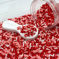 FAKE Candy Cane Christmas Themed Polymer Clay Sprinkle Mix (NOT EDIBLE) D3-01