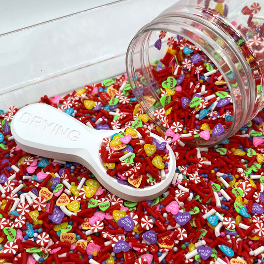 Candyland Themed with Pearls Polymer Clay Sprinkle Mix (NOT EDIBLE) D4-25