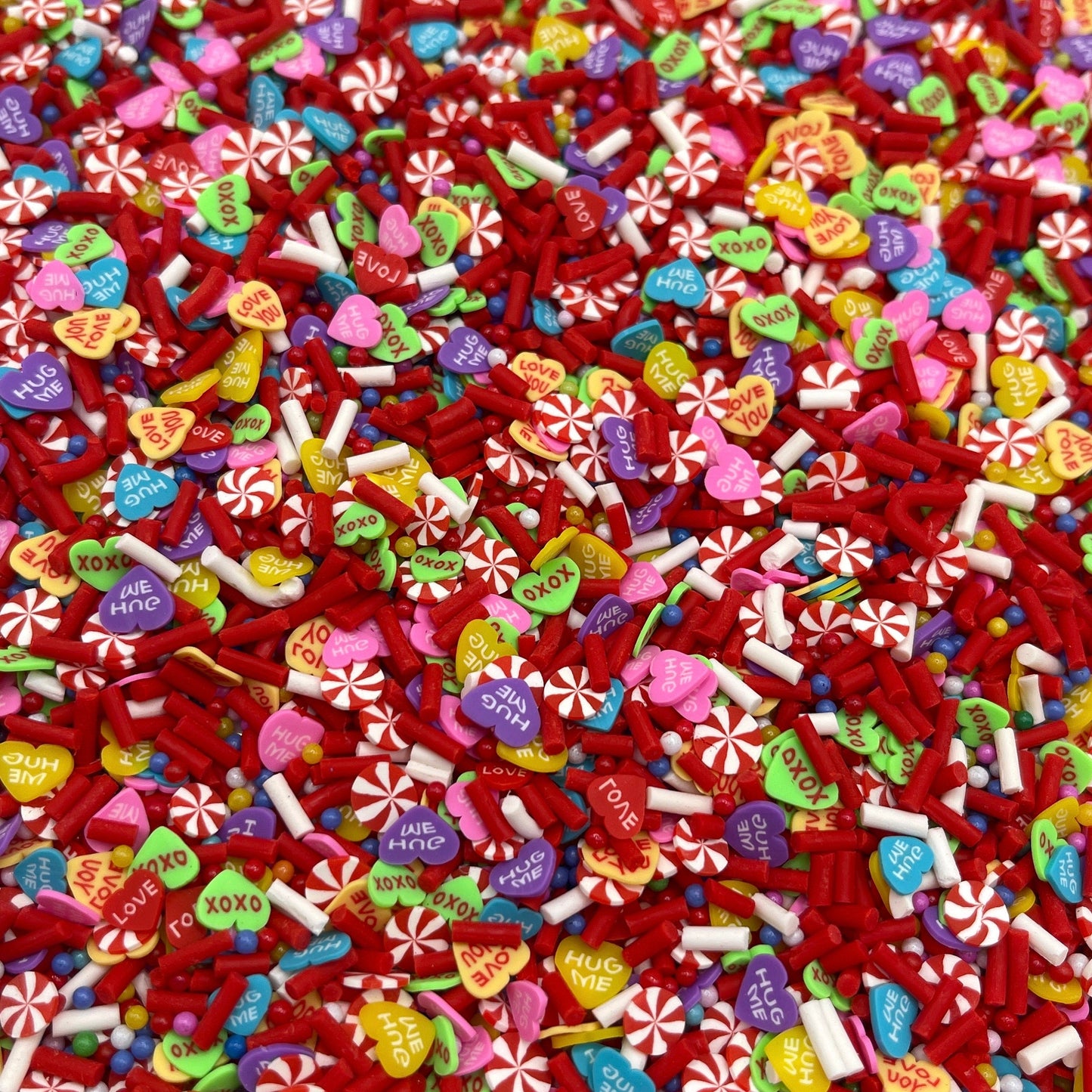 Candyland Themed with Pearls Polymer Clay Sprinkle Mix (NOT EDIBLE) D4-25
