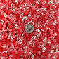 FAKE Candy Cane Love, Christmas Mix Polymer Clay Sprinkle (NOT EDIBLE) D37-11
