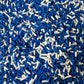 FAKE Dark Blue White Themed Polymer Clay Sprinkle Pieces Mix (NOT EDIBLE) D1-07