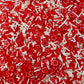 FAKE Double Red Star Themed Polymer Clay Sprinkle Mix (NOT EDIBLE) D25-11