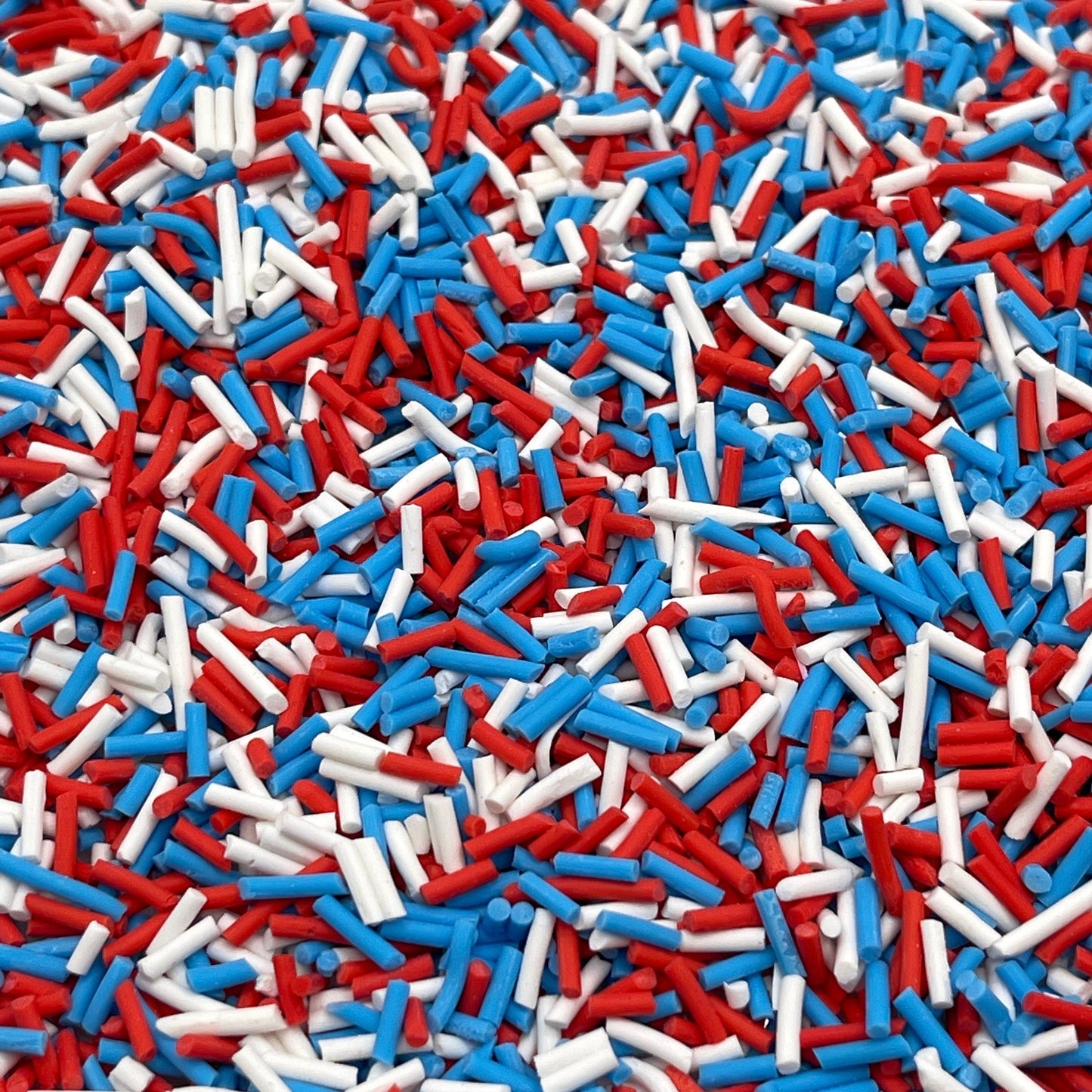 FAKE Fourth of July Flag Polymer Clay Sprinkle Mix (NOT EDIBLE) D11-34