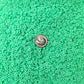 FAKE Green Daisy Flower Outline,Floral Polymer Clay Sprinkle (NOT EDIBLE) D38-13