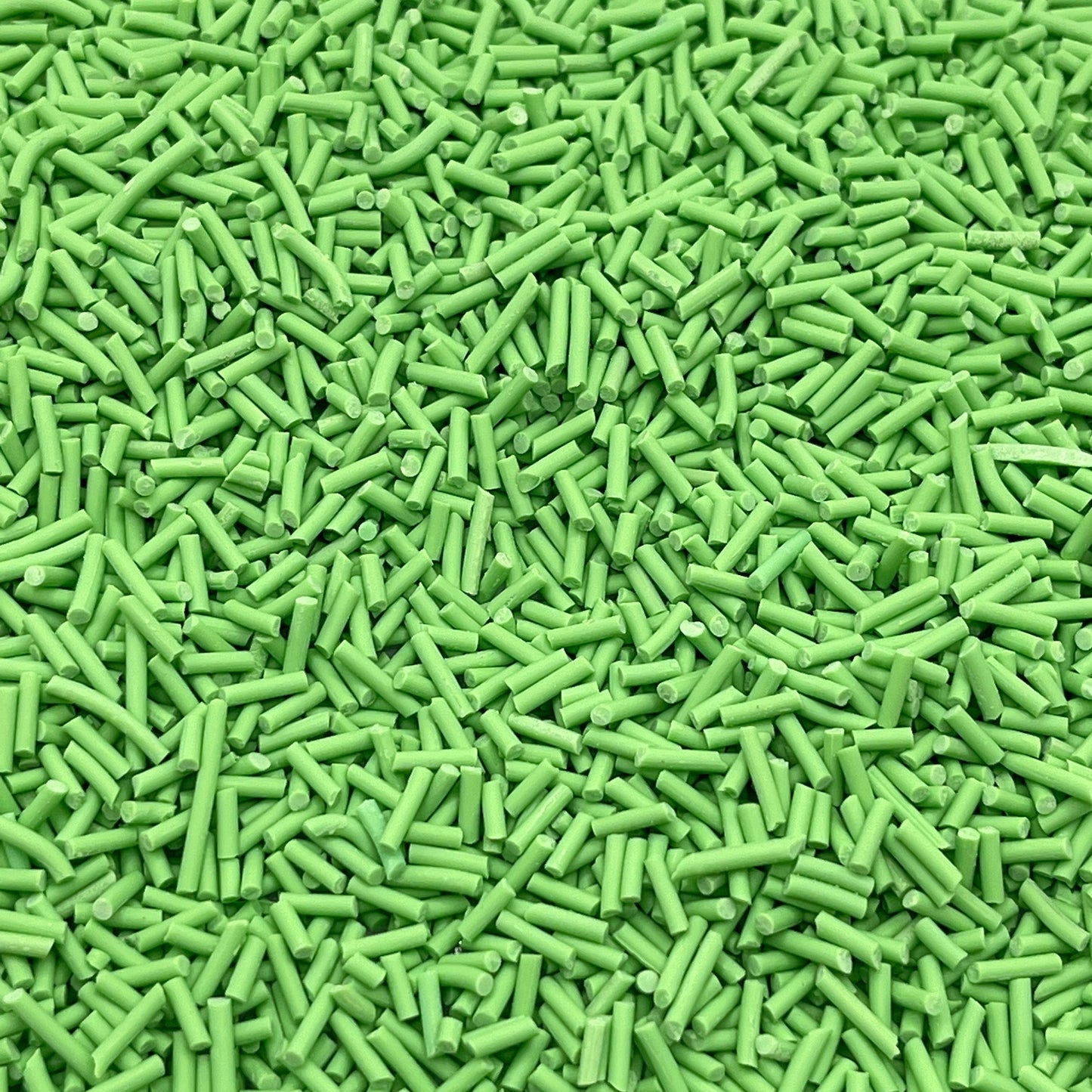 FAKE Green Polymer Clay Sprinkle Pieces (NOT EDIBLE) D16-02