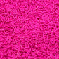 FAKE Hot Pink Polymer Clay Sprinkle Pieces (NOT EDIBLE) D16-21