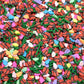 FAKE Lady Bug Cloud, Sky and Animal Polymer Clay Sprinkle Mix (NOT EDIBLE) D9-07