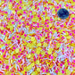 FAKE Lemon Grapefruit Citrus Theme Polymer Clay Sprinkle Mix (NOT EDIBLE) D13-09