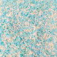 FAKE Light Blue White Peppermint Polymer Clay Sprinkle (NOT EDIBLE) D45-24