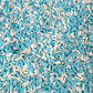 FAKE Light Blue Winter Theme Polymer Clay Sprinkle Pieces Mix (NOT EDIBLE) D1-09