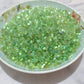 FAKE Light Green Iridescent Crispy Bingsu Beads