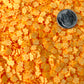 FAKE Light Orange, Japanese Star Candy Food Clay Sprinkle (NOT EDIBLE, 5MM/10MM)