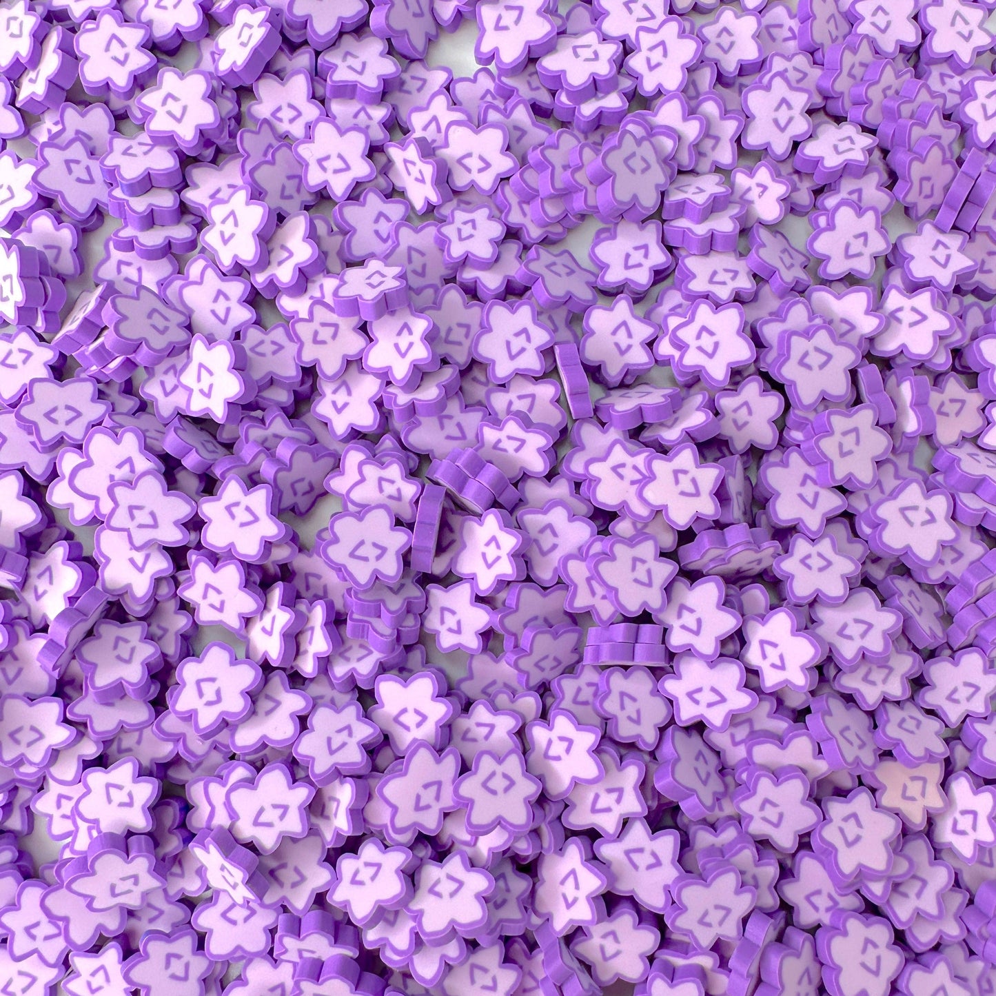 FAKE Light Purple, Japanese Star Polymer Clay Sprinkle (NOT EDIBLE, 5MM/10MM)