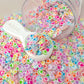 FAKE Mix Color Paws, Animal Polymer Clay Sprinkle (NOT EDIBLE) D45-11