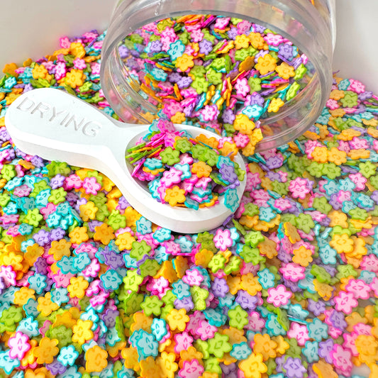 FAKE Mixed Japanese Star Polymer Clay Sprinkle (NOT EDIBLE, 5MM/10MM)