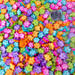 FAKE Mix Japanese Star Candy Food Polymer Clay Sprinkle (NOT EDIBLE, 5MM/10MM)