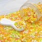 Neon Citrus Mouse, Animal Polymer Clay Sprinkle Mix (NOT EDIBLE) D4-06