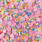 FAKE Nostalgic Picnic, Food Themed Polymer Clay Sprinkle Mix (NOT EDIBLE) D48-09