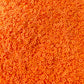 FAKE Orange Daisy Flower Outline,Floral Polymer Clay Sprinkle (NOT EDIBLE)D38-11