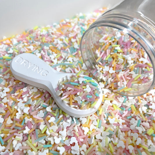 FAKE Pastel Macaron Mouse Polymer Clay Sprinkle Mix (NOT EDIBLE) D31-02