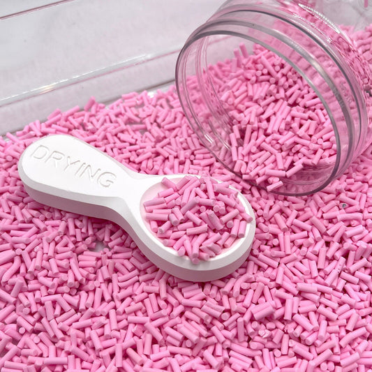 Pastel Light Pink Polymer Clay Sprinkle Pieces (NOT EDIBLE) D16-14