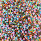 Pastel Rainbow Brownie Polymer Clay Sprinkle Pearl Mix (NOT EDIBLE) D43-02