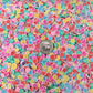 FAKE Pastel Swirl Slices Polymer Clay Sprinkle (NOT EDIBLE)