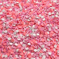 FAKE Pink and White Dot Polymer Clay Sprinkle Mix (NOT EDIBLE) D6-34