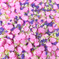 FAKE Pink Purple Bunny, Animal Polymer Clay Sprinkle Mix (NOT EDIBLE) D48-23