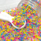 Pink Blue Lemonade Faux Ice Polymer Clay Sprinkle Mix (NOT EDIBLE) D4-21