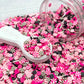 Pink Brown Peppermint Polymer Clay Sprinkles Mix (NOT EDIBLE) D3-07