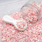 FAKE Pink Ice Love Faux Ice Polymer Clay Sprinkle Mix (NOT EDIBLE) D4-07