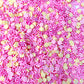 FAKE Pink Lemonade Peppermint Mix Polymer Clay Sprinkle (NOT EDIBLE) D35-23
