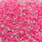 FAKE Pink Rose Pearl, Floral Polymer Clay Sprinkle Mix (NOT EDIBLE) D3-23