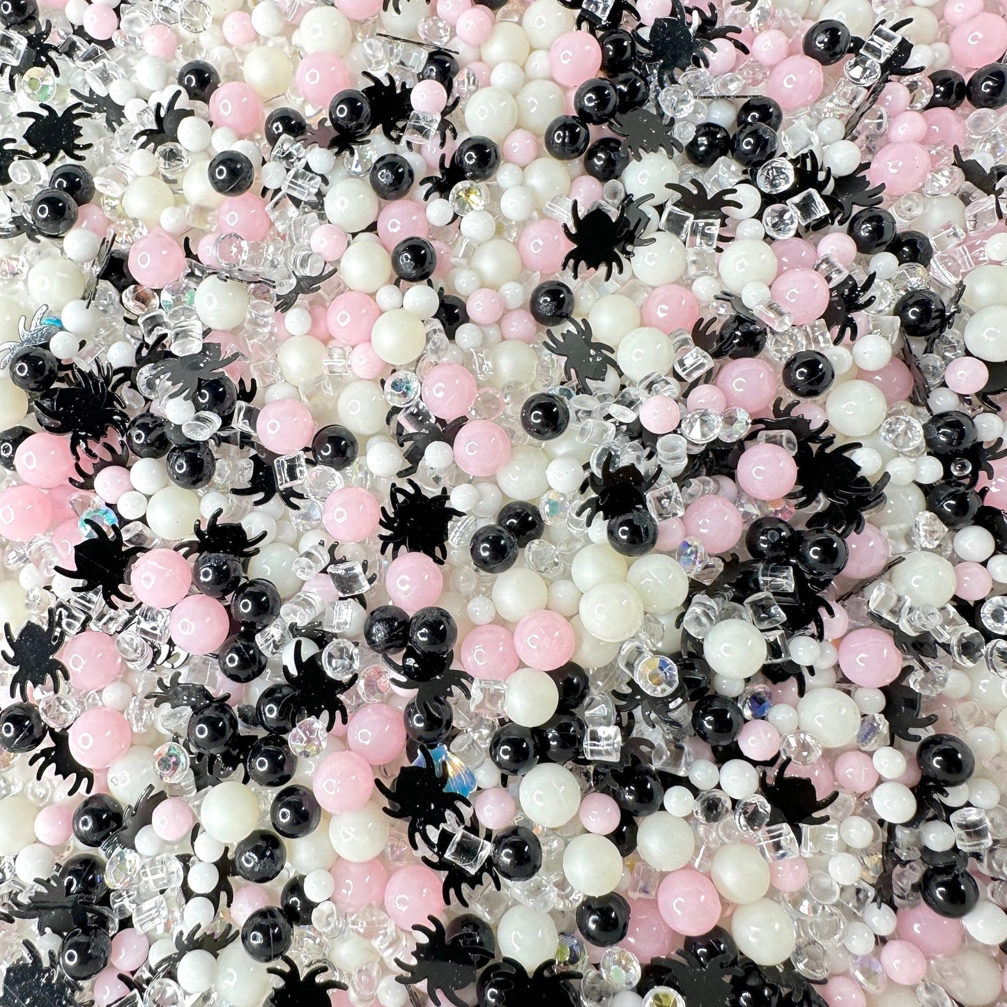 FAKE Pink Spider Venom, Halloween Polymer Clay Sprinkle Mix (NOT EDIBLE)  D26-10