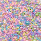 Pinky Flowers Pearls, Floral Polymer Clay Sprinkle Mix (NOT EDIBLE) D8-20