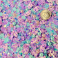 FAKE Purple Atlantis Dream, Ocean Polymer Clay Sprinkle (NOT EDIBLE) D13-26