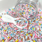 FAKE Rainbow Dream Pearls, Sky Polymer Clay Sprinkle Mix (NOT EDIBLE) D47-21