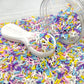 FAKE Rainbow Short Unicorn, Animal Polymer Clay Sprinkles Mix (NOT EDIBLE) D4-35