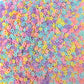 FAKE Retro Pastel Daisy Flower, Floral Polymer Sprinkle (NOT EDIBLE) D45-26