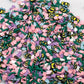 FAKE Spring, Floral Themed Polymer Clay Sprinkle Mix (NOT EDIBLE) D11-29