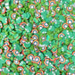 FAKE St. Patricks Day Shamrock Polymer Clay Sprinkle Mix (NOT EDIBLE)  D47-04