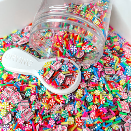 FAKE Strawberry Milk Candy Rush, Food Polymer Clay Sprinkle (NOT EDIBLE) D47-36