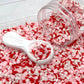 FAKE Valentine's Day Winter Theme Polymer Clay Sprinkle Mix (NOT EDIBLE) D4-15