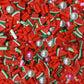 FAKE Watermelon Fruit Polymer Clay Fake Sprinkle Mix (NOT EDIBLE) D10-21