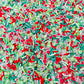 FAKE Watermelon Kiwi Fruit Mix Polymer Clay Sprinkle (NOT EDIBLE) D37-14