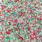 FAKE Watermelon Kiwi Fruit Mix Polymer Clay Sprinkle (NOT EDIBLE) D37-14